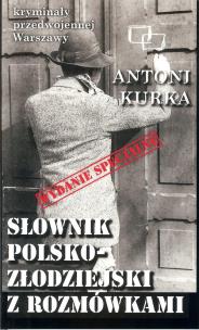 Okładka książki Słownik polsko-złodziejski z rozmówkami