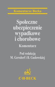 Okładka książki Społeczne ubezpieczenia wypadkowe i chorobowe.