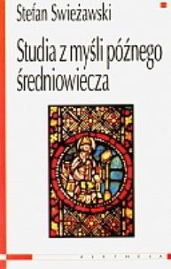 Okładka książki Studia z myśli późnego średniowiecza