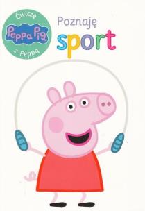 Okładka książki Świnka Peppa. Ćwiczę z Peppą 7 Poznaję sport