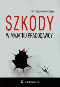 Okładka książki Szkody w majątku pracodawcy