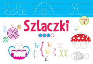 Okładka książki Szlaczki trochę trudniejsze zeszyt 3