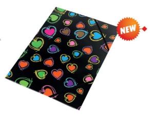 Opakowanie Teczka na gumkę z nadrukiem A4 Hearts