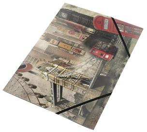 Opakowanie Teczka na gumkę z nadrukiem A4 London