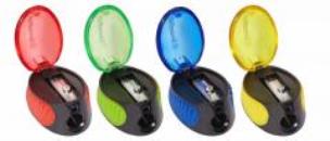 Opakowanie Temperówka Soft Grip z klapką mix (24szt)