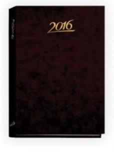 Okładka książki Terminarz 2016 - A5 Standard - czarny