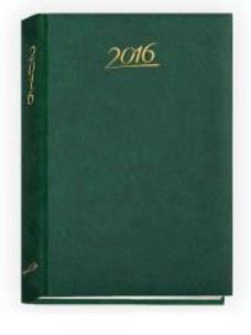 Okładka książki Terminarz 2016 - A5 Standard - zielony
