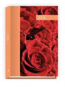 Okładka książki Terminarz 2016 - B6 Kolorowy - róże
