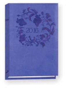 Okładka książki Terminarz 2016 - B6 Print - filoletowy