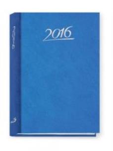 Okładka książki Terminarz 2016 - B6 Standard - niebieski