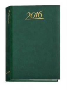 Okładka książki Terminarz 2016 - B6 Standard - zielony