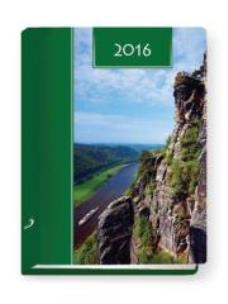 Okładka książki Terminarz 2016 - B7 Kolorowy - góry