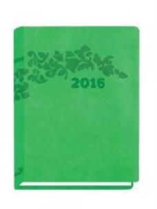 Okładka książki Terminarz 2016 - B7 Print - zielony