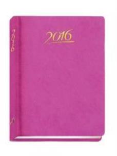 Okładka książki Terminarz 2016 - B7 Standard - fuksja