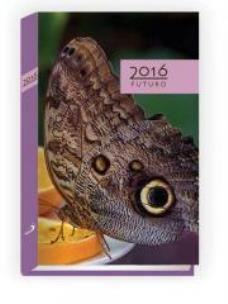 Okładka książki Terminarz 2016 Futuro - motyl