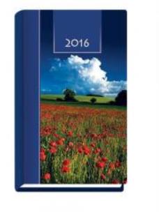 Okładka książki Terminarz 2016 tygodniowy Kolorowy - maki