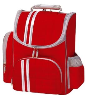 Opakowanie Tornister Tiger Czerwony