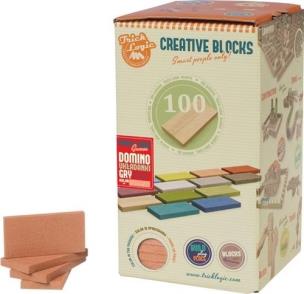 Opakowanie Trick Logic Kreatywne płytki Zestaw dodatkowy 100 elementów Łosoś