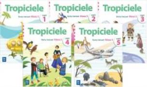 Okładka książki Tropiciele SP 2 cz. 1-5 Karty ćwiczeń WSiP