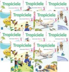 Okładka książki Tropiciele SP 2 Karty ćw. 1-5, Matematyka 1-5 WSiP