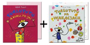 Okładka książki Turlututu. A kuku, to ja! + Turlututu na wakacjach