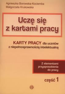 Okładka książki Uczę się z kartami pracy Część 1