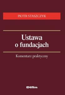 Okładka książki Ustawa o fundacjach