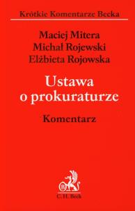 Okładka książki Ustawa o prokuraturze Komentarz