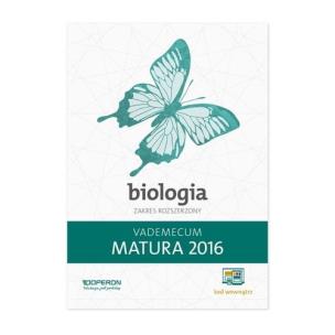 Okładka książki Vademecum LO Biologia Matura 2016 Zakres rozszerzony