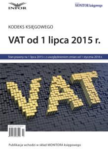 Opakowanie VAT od 1 lipca 2015 r.