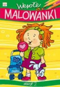 Okładka książki Wesołe malowanki z.2