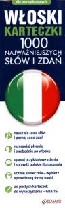 Okładka książki Włoski Karteczki 1000 najważniejszych słów i zdań