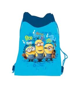 Opakowanie Worek na obuwie Minionki niebieski