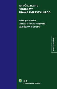 Okładka książki Współczesne problemy prawa emerytalnego