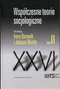 Okładka książki Współczesne teorie socjologiczne Tom 2