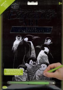 Opakowanie Wydrapywanka srebrna Pingwiny