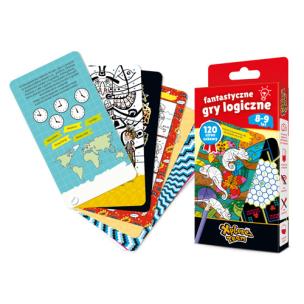 Okładka książki Xplore Team Fantastyczne gry logiczne 8-9 lat 