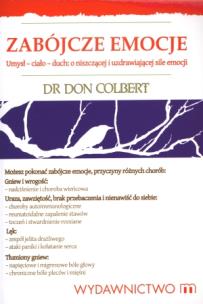 Okładka książki Zabójcze emocje - dr Don Colbert
