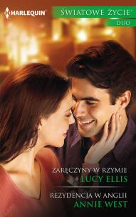 Okładka książki Zaręczyny w Rzymie Rezydencja w Anglii