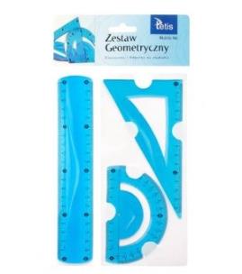 Opakowanie Zestaw geometryczny niebieski