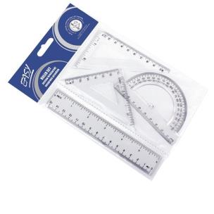 Opakowanie Zestaw kreślarski 15 cm 4 elementy