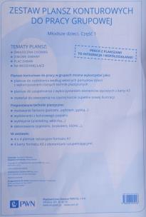 Opakowanie Zestaw plansz konturowych do pracy grupowej Młodzse dzieci Część 1