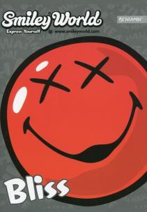 Opakowanie Zeszyt A5 Smiley Amused w kratkę 80 kartek