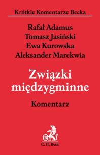 Okładka książki Związki międzygminne Komentarz