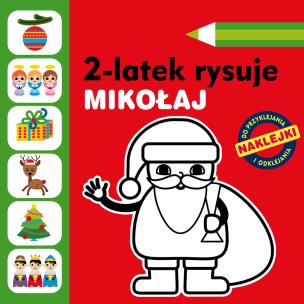 Okładka książki 2-latek rysuje. Mikołaj