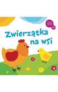 Okładka książki 2-latek się bawi. Zwierzątka na wsi