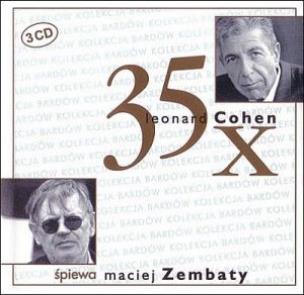 Okładka książki 35 X  Leonard Cohen