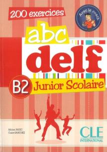 Okładka książki ABC DELF B2 Junior scolaire+CD