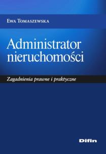Okładka książki Administrator nieruchomości