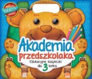 Akademia przedszkolaka. Edukacyjne książeczki dla 3-latka. Wydawca: Aksjomat. Multiszop.pl Opakowanie Akademia przedszkolaka. Edukacyjne książeczki dla 3-latka